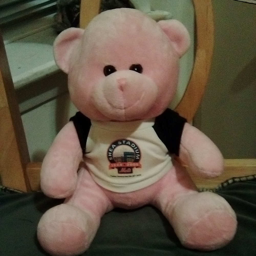 Col.Teddy Bear 'SHEA STADIUM 1964-2008 METS NWOT